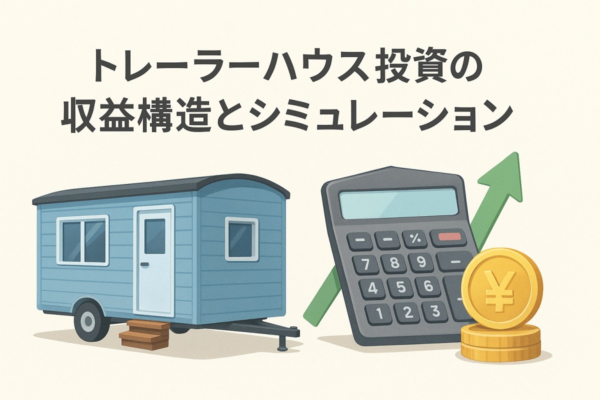 トレーラーハウス投資の収益構造とシミュレーション